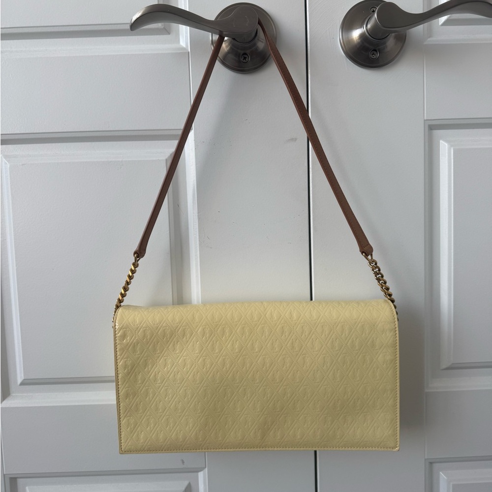 YSL butter yellow shoulder bag Kate 99